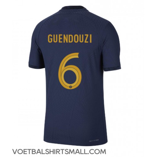 Frankrijk Matteo Guendouzi #6 Voetbalkleding Thuisshirt WK 2022 Korte Mouwen